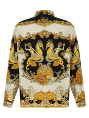 Versace Multicolor Silk Blouse - XXL