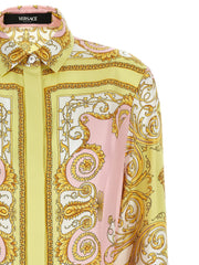Versace Multicolor Silk Short Dress