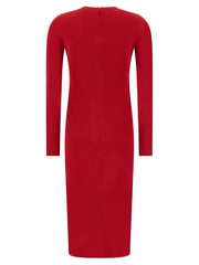 Versace Multicolor Viscose Midi Dress - IT38