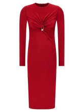 Versace Multicolor Viscose Midi Dress - IT38