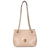 Versace Pink Leather Shoulder Bag