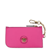 Versace Pink Leather Wallets