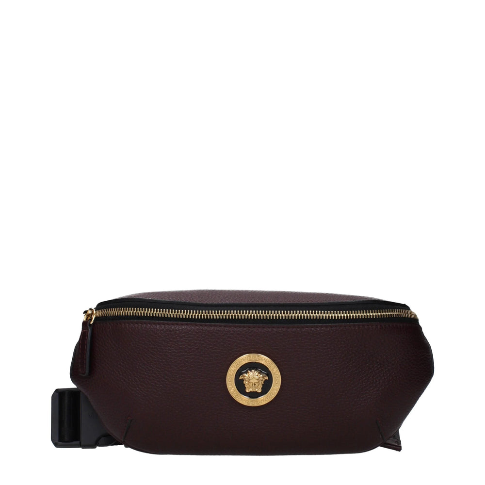 Versace Purple Leather Backpack