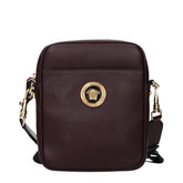 Versace Purple Leather Crossbody Bag