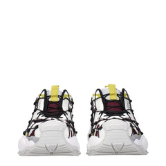 Versace Red Fabric Athletic Sneakers