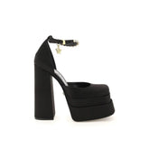 Versace Silk Satin Platform Pumps - EU40/US10 - Heels