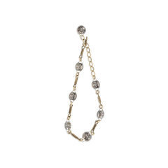 Versace Silver Brass Necklace - One Size