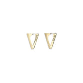 Versace V drop Earrings - One Size - Earrings