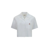 Versace White Cotton Dress Shirt