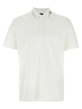 Versace White Cotton Polo Shirt