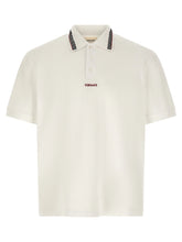 Versace White Cotton Polo Shirt