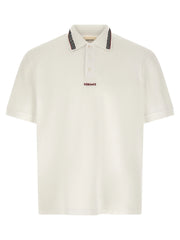 Versace White Cotton Polo Shirt