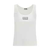Versace White Cotton Top - IT42 | L