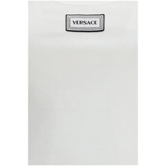 Versace White Cotton Top - IT42 | L