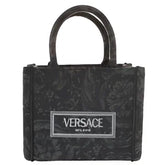 Versace Women’S ’Extra Small Athena’ Shopping Bag Black