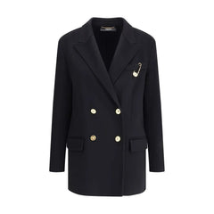Versace Wool and cachemire Double-breasted Coat - Overcoats
