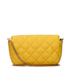 Versace Yellow Leather Crossbody Bag