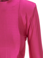 Vetements Fuchsia Viscose Short Dress - XS