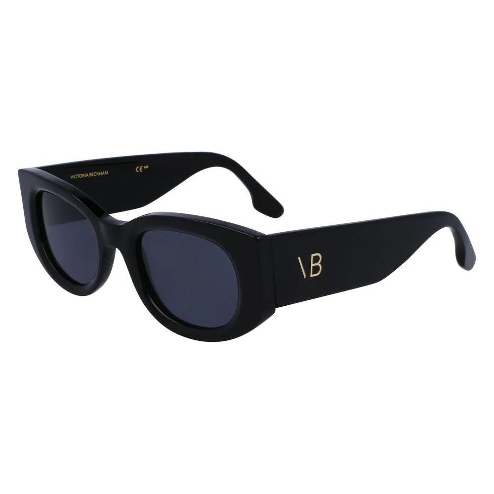 Victoria Beckham Black Acetate Sunglasses