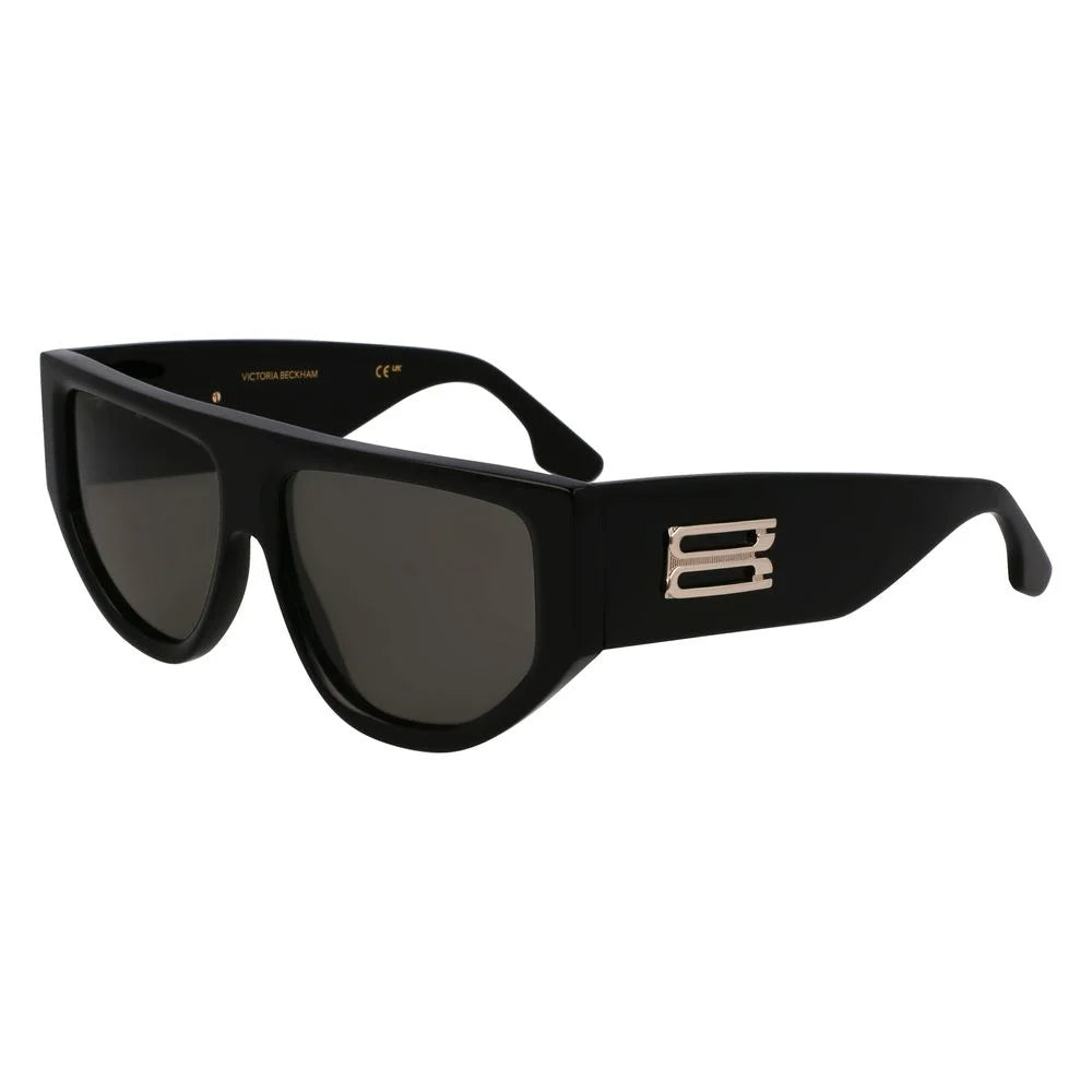 Victoria Beckham Black Acetate Sunglasses