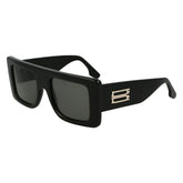 Victoria Beckham Black Acetate Sunglasses