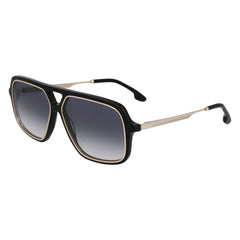 Victoria Beckham Black Acetate Sunglasses