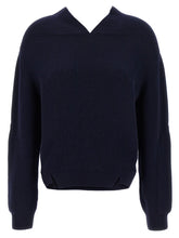 Victoria Beckham Blauer Wollcardigan - S