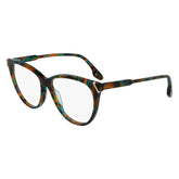 Victoria Beckham Brown Acetate Glasses (Frames)