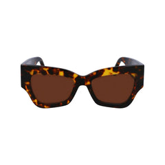 Victoria Beckham Brown Acetate Sunglasses