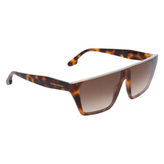 Victoria Beckham Brown Acetate Sunglasses
