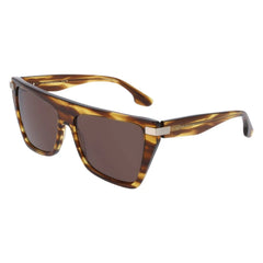 Victoria Beckham Brown Acetate Sunglasses