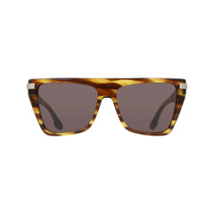 Victoria Beckham Brown Acetate Sunglasses