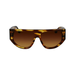 Victoria Beckham Brown Acetate Sunglasses