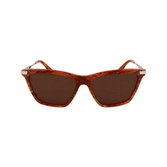 Victoria Beckham Brown Acetate Sunglasses