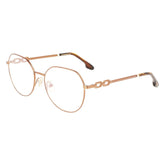 Victoria Beckham Brown Metal Glasses (Frames)