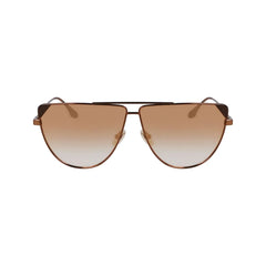 Victoria Beckham Brown Metal Sunglasses