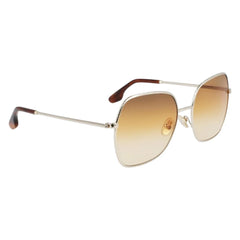 Victoria Beckham Gold Metal Sunglasses
