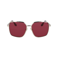 Victoria Beckham Gold Metal Sunglasses