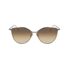 Victoria Beckham Gold Metal Sunglasses