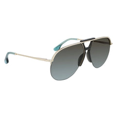 Victoria Beckham Gold Metal Sunglasses