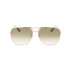 Victoria Beckham Gold Metal Sunglasses