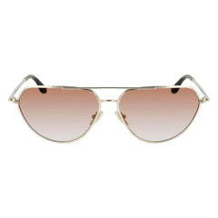 Victoria Beckham Gold Metal Sunglasses