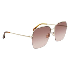 Victoria Beckham Gold Metal Sunglasses