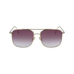 Victoria Beckham Gold Metal Sunglasses