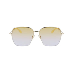 Victoria Beckham Gold Metal Sunglasses