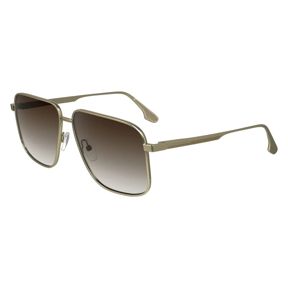 Victoria Beckham Gold Metal Sunglasses