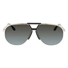 Victoria Beckham Gold Metal Sunglasses