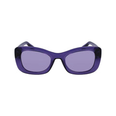 Victoria Beckham Gray Acetate Sunglasses