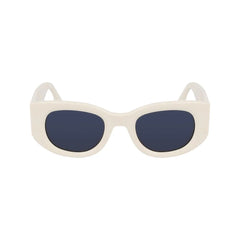 Victoria Beckham Gray Acetate Sunglasses