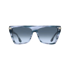 Victoria Beckham Gray Acetate Sunglasses